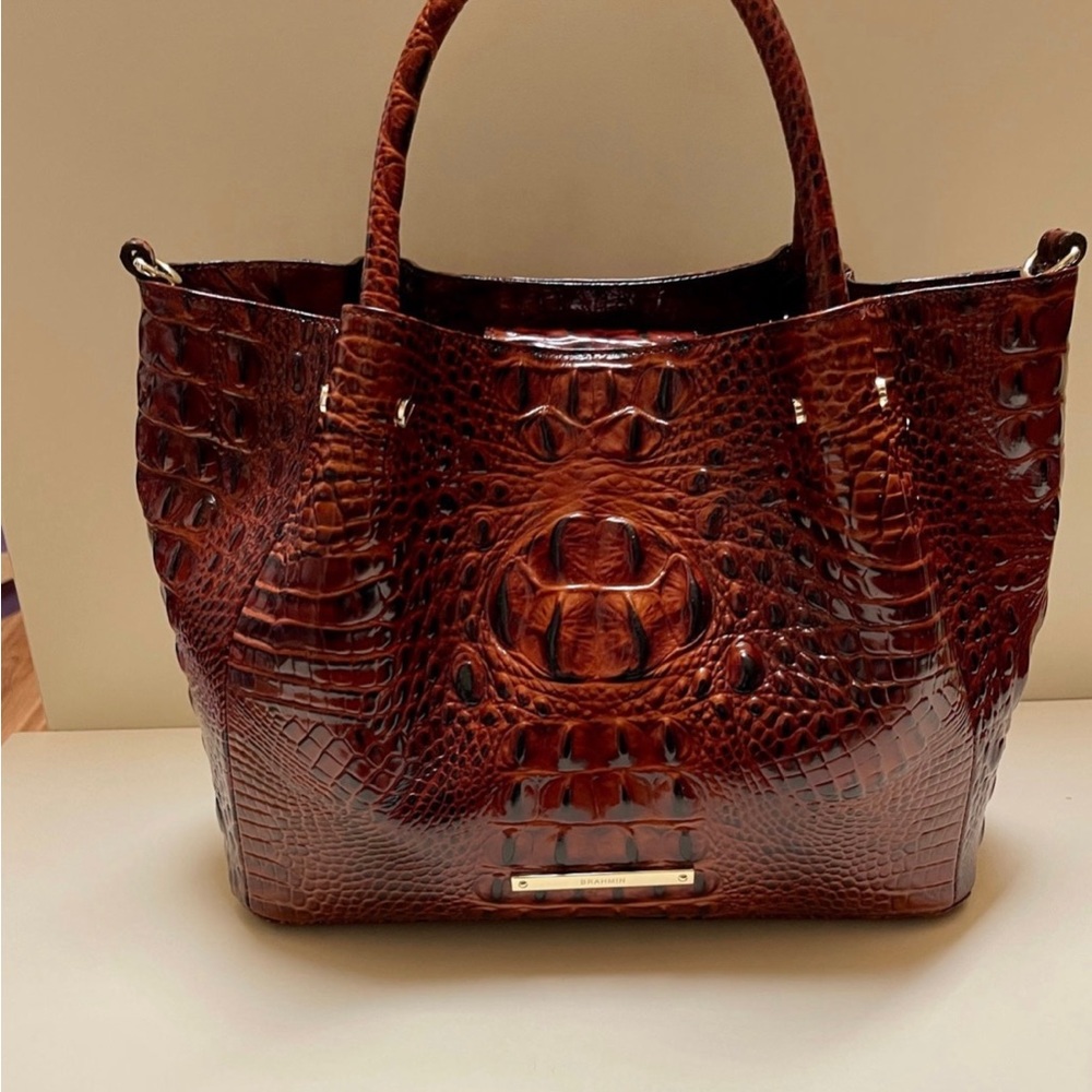 Brahmin NWT small Mallory Pecan Melbourne